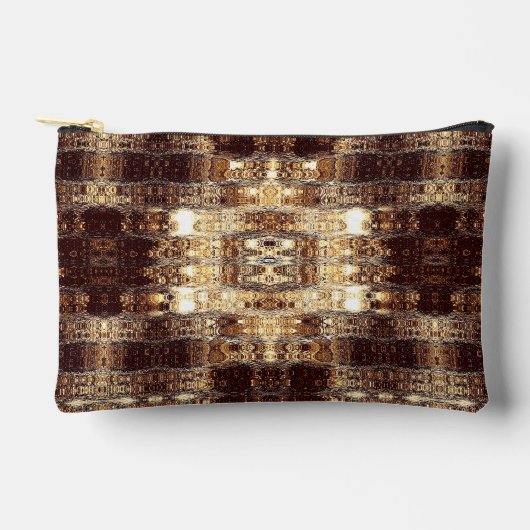 Sac d'accessoires Abstrait Brown profond (Recto)