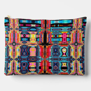 Sac d'accessoires Abstrait multicolore
