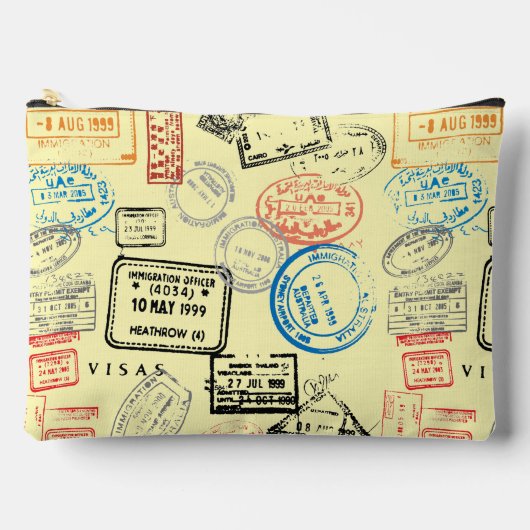Sac d'accessoires de conception de timbres de pass (Recto)
