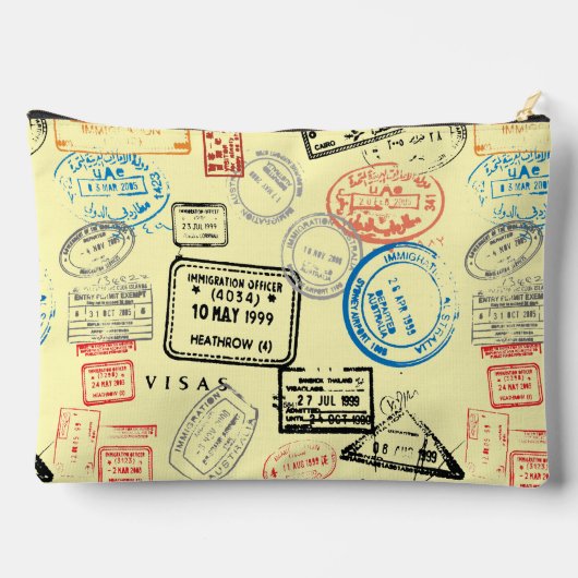 Sac d'accessoires de conception de timbres de pass (Verso)