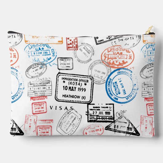 Sac d'accessoires de conception de timbres de pass (Verso)