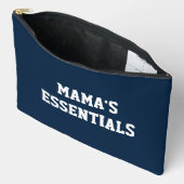 Sac d'accessoires Essentials Mama bleu marine (Ouvrir)