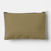 Sac d'accessoires initial en kaki neutre Taupe (Verso)