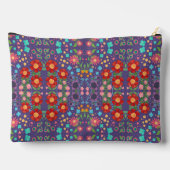 Sac d'accessoires personnalisé avec motif floral é (Verso)