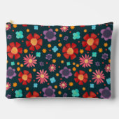 Sac d'accessoires personnalisé unique à motifs flo (Recto)