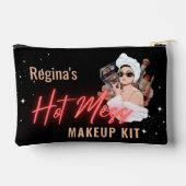 Sac d'accessoires pour maquillage à chaud personna (Verso)