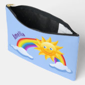 Sac d'accessoires Sunshine et Rainbow Design (Ouvrir)