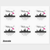 Sac d'accueil Stickers Mariage Chicago (Feuille)