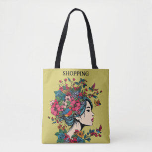 Sac d'achat Art Imprimer Var01