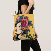 Sac d'achat Art Imprimer Var02 (De près)