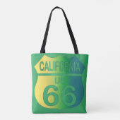 Sac d'achat California Route 66. Sac d'alimentatio (Dos)