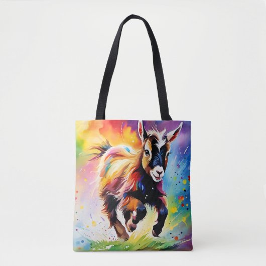 Sac d'achat de chèvre (Devant)