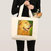 Sac d'achat Golden Retriever (Devant (produit))