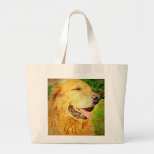 Sac d'achat Golden Retriever