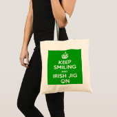 Sac d'achat Irish Dancing (Devant (produit))
