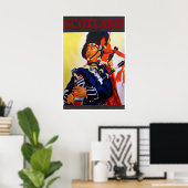 Sac d'affiche de voyage en Écosse Impression de co (Bureau à domicile)