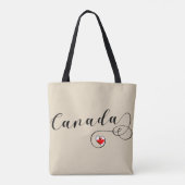 Sac d'alimentation de Heart Canada, drapeau canadi (Dos)