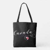 Sac d'alimentation de Heart Canada, drapeau canadi (Dos)