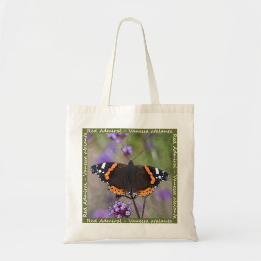Sac d'amiral rouge papillon (Devant)