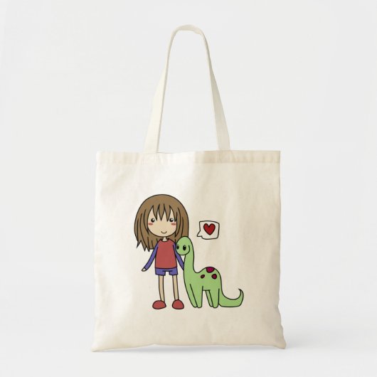Sac d'amour de dinosaure (Devant)