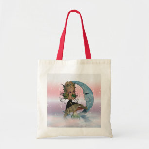 Sac d'anniversaire avec la fée mignonne et le