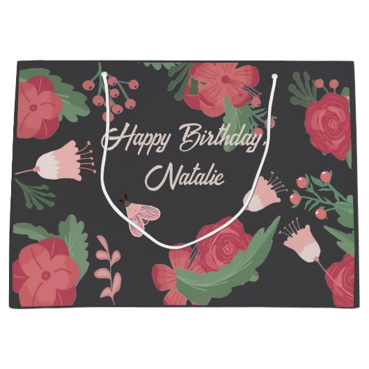 Sac d'anniversaire personnalisé (Devant)