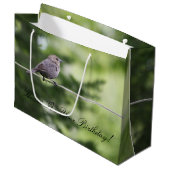 Sac d'anniversaire personnalisé (Devant Angle)
