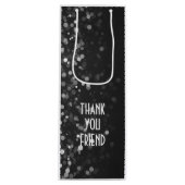 Sac d'Anniversaire Personnalisé - Vin, Glossy (Devant)