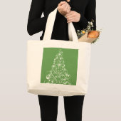 Sac d'arbre de Noël, vert (Devant (produit))