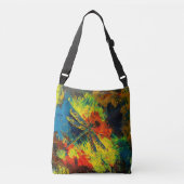 Sac d'art Abstrait de libellule carrosserie (Devant)