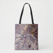 Sac d'art abstrait Lilac et violet (Devant)