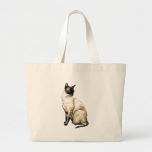 Sac d'art "de chat siamois"