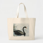 Sac d'art d'oiseau "de cygne noir" (Devant)