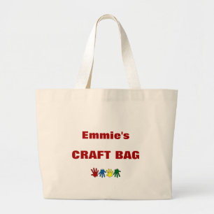 Sac d'artisanat pour enfants personnalisé