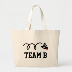 Sac de badminton avec nom d'équipe personnalisé