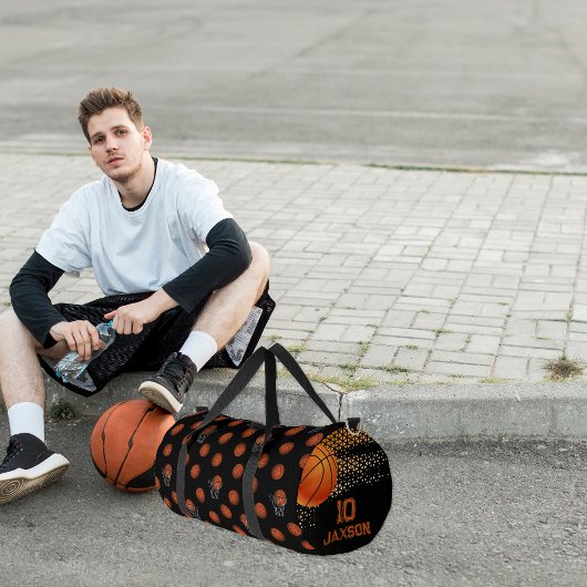 Sac de basket-ball de nom personnalisé | Numéro pe