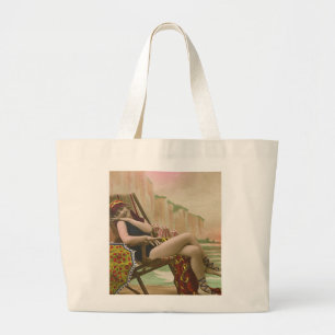 Sac de beauté coloré vintage