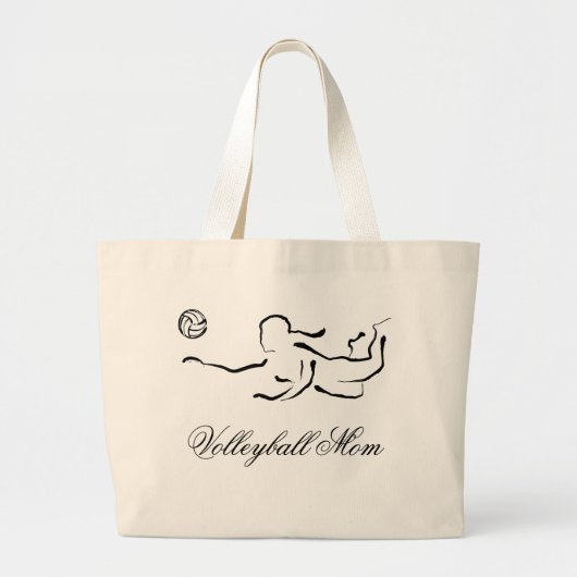 Sac de bêcheur de maman de volleyball (Devant)