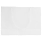 Sac de bienvenue blanc avec monogramme pour mariag (Dos)