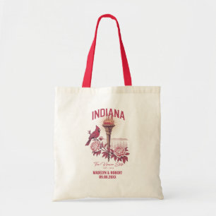 Sac de bienvenue de mariage dans l'Indiana, demois