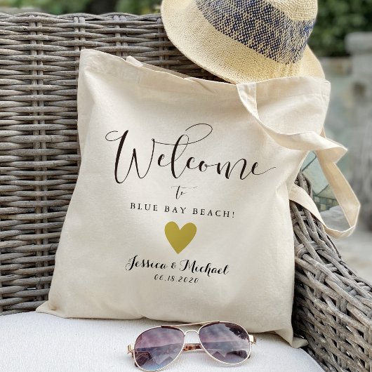 Sac de bienvenue de mariage Destination Invité