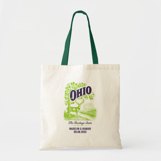 Sac de bienvenue du Mariage de l'Ohio, State Love (Devant)