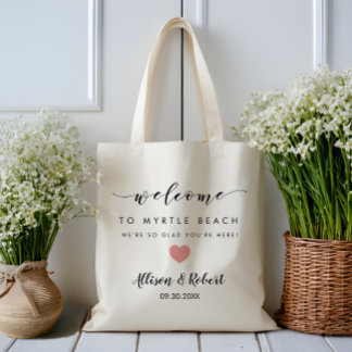 Sac de bienvenue mariage pour l'hôtel Destination,