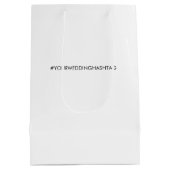 Sac de bienvenue Starfish, Hôtes de mariage Destin (Dos)