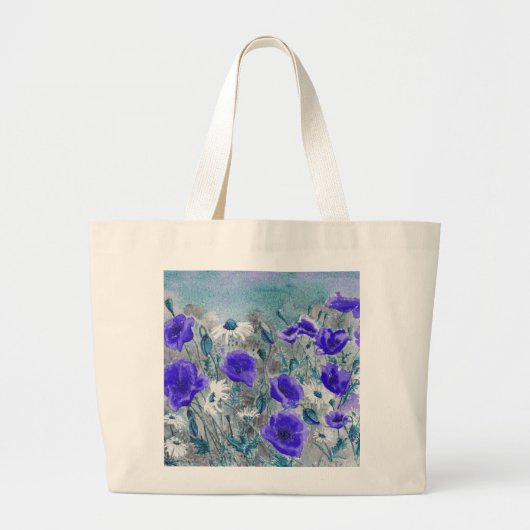Sac "de bleu de pavot" (Devant)