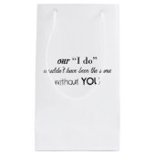 Sac de bloc d'hôtel de mariage (Devant)