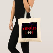 Sac de butin de Halloween - butin de vampire - (Devant (produit))
