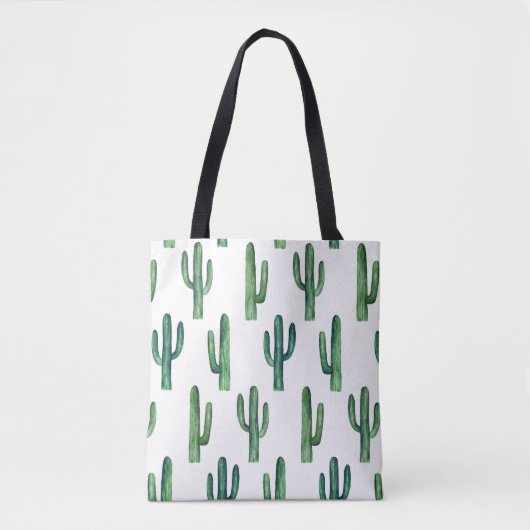 Sac de cactus vert. Cactus hydrocouleur moderne (Devant)