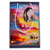 Sac de cadeau brillant (Devant)