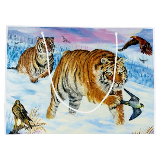 Sac de cadeau brillant (Dos)